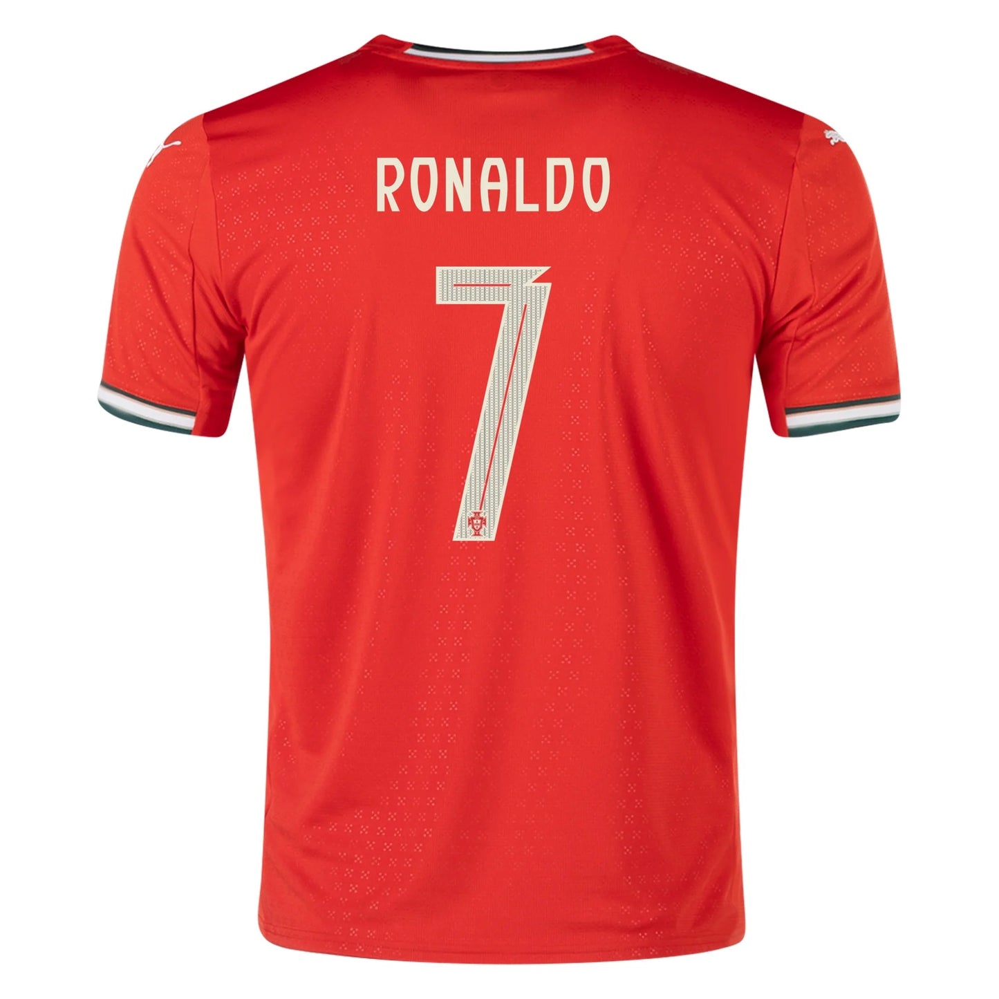 Men's Replica Puma Ronaldo Portugal Home Jersey 2025Futballers F.C