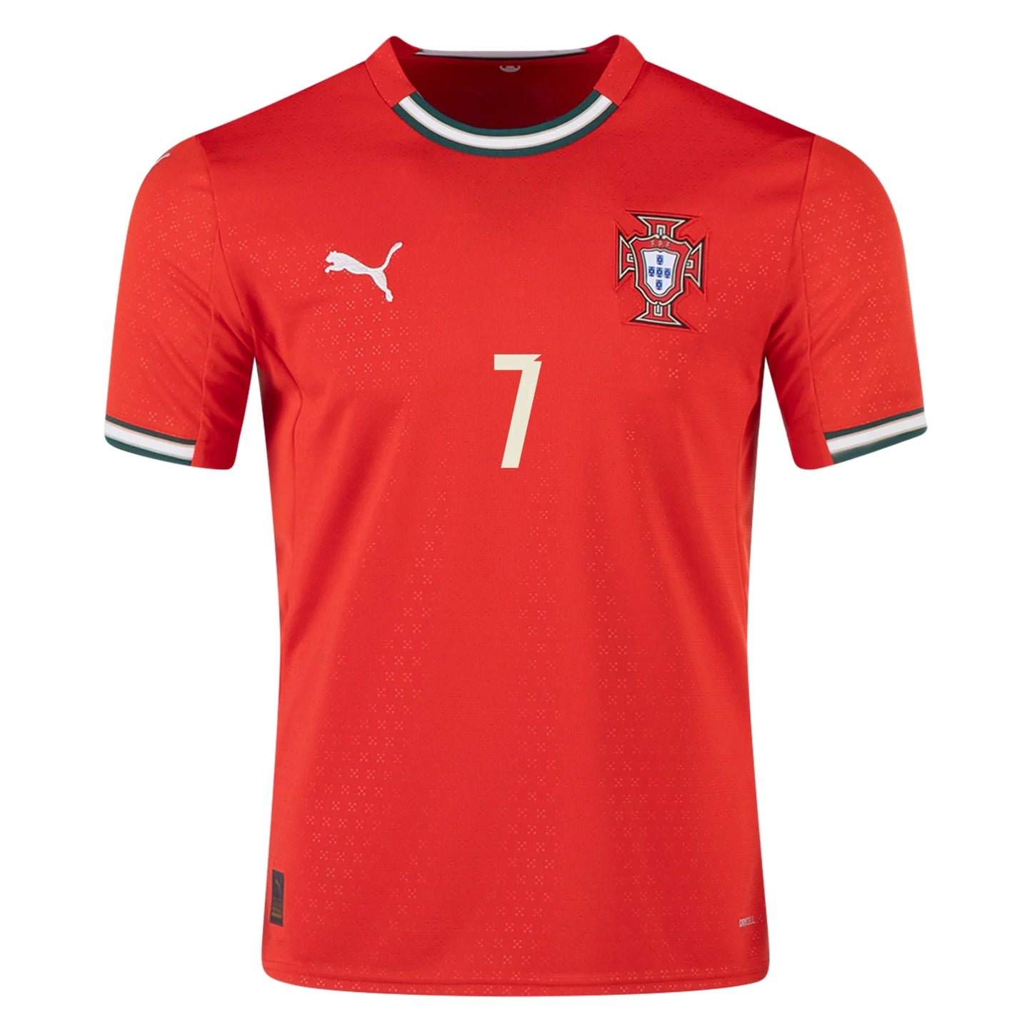 Men's Replica Puma Ronaldo Portugal Home Jersey 2025Futballers F.C