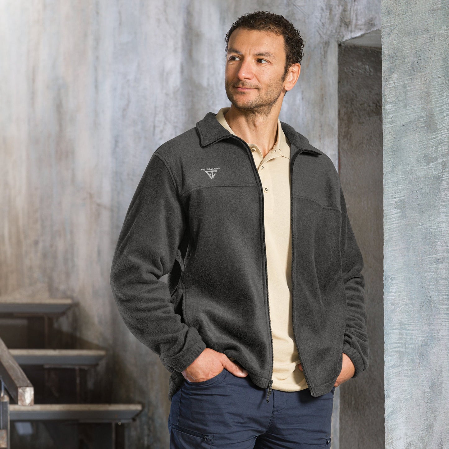 Unisex Columbia fleece jacketFutballers F.C