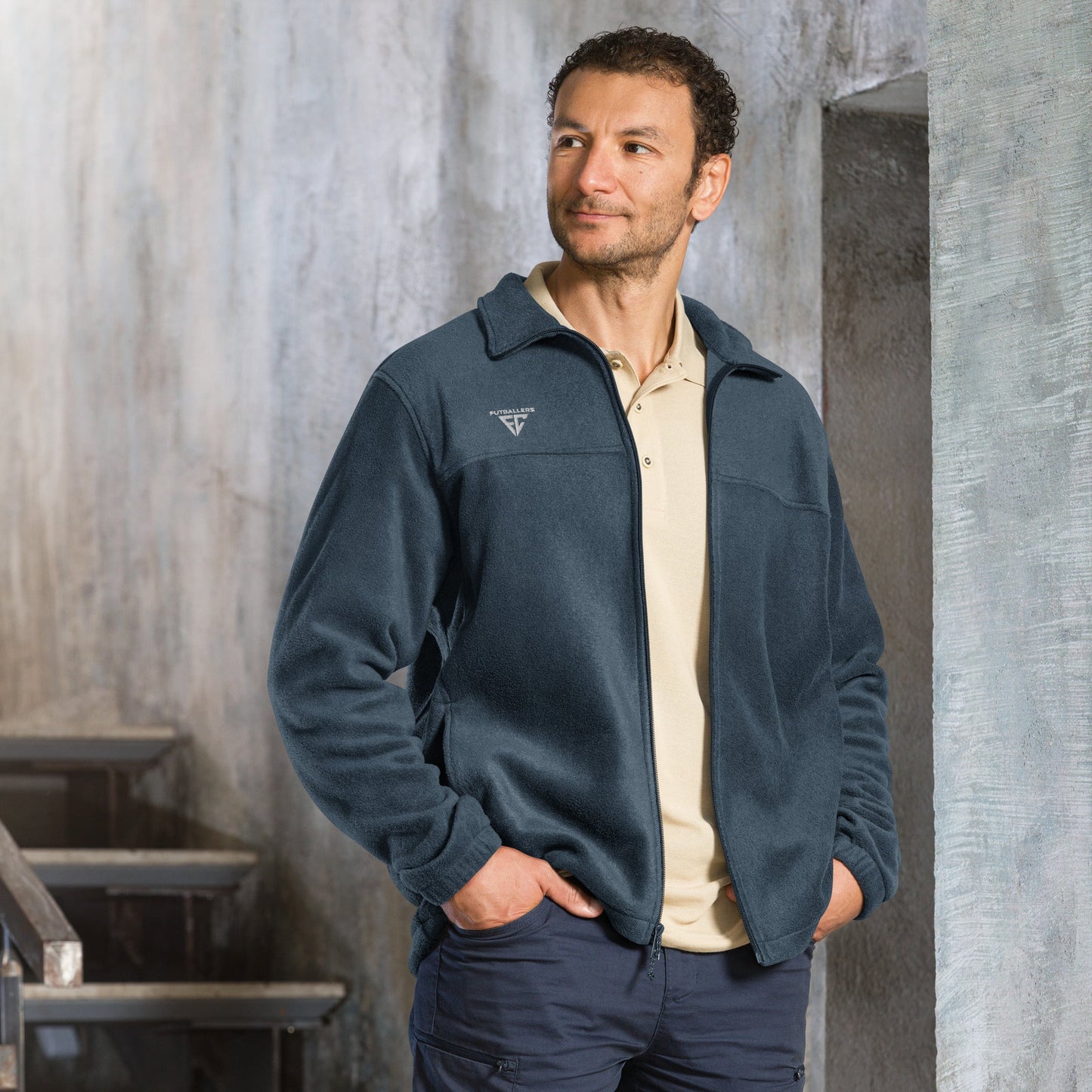 Unisex Columbia fleece jacketFutballers F.C