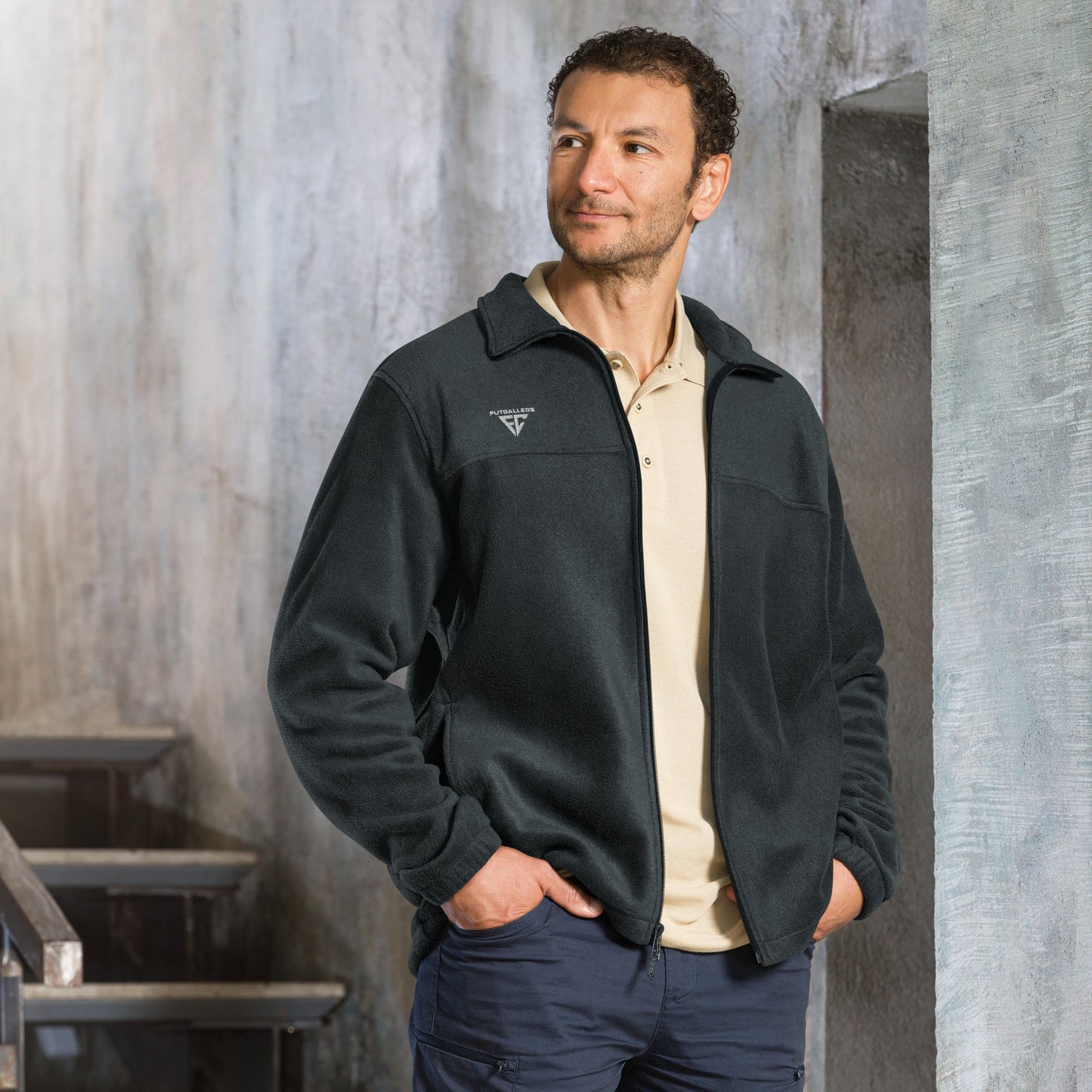 Unisex Columbia fleece jacketFutballers F.C