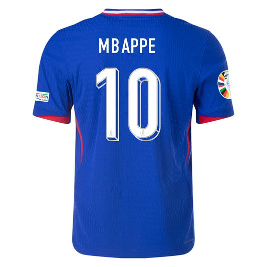 Men's Authentic Nike Mbappe France Home Jersey 2024