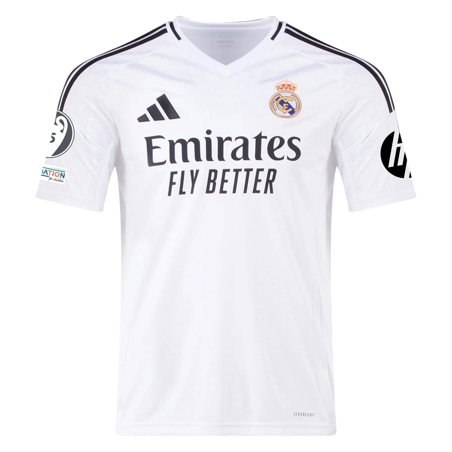 Men's Replica adidas Bellingham Real Madrid Home Jersey 24/25 - UCLFutballers F.C