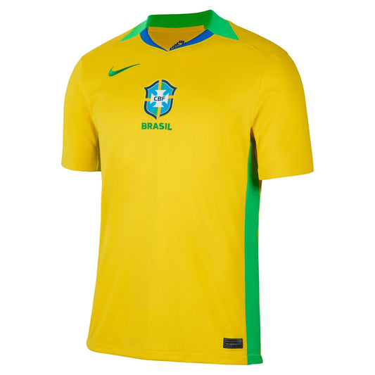 Men's Replica Nike Brazil Home Jersey 2025 - Copa America Femenina 2025Futballers F.C