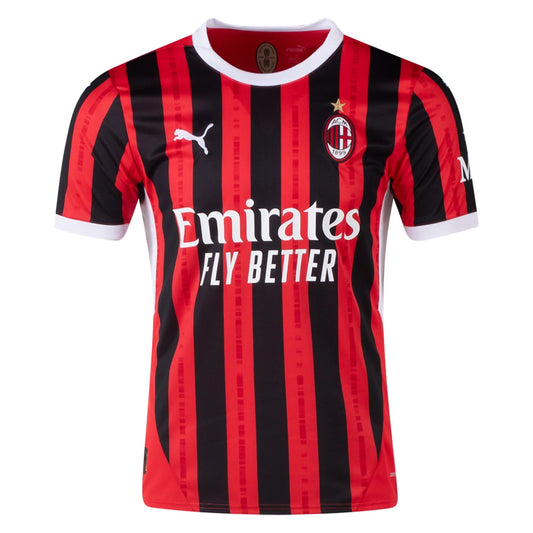 Men's Replica Puma AC Milan Home Jersey 24/25Futballers F.C