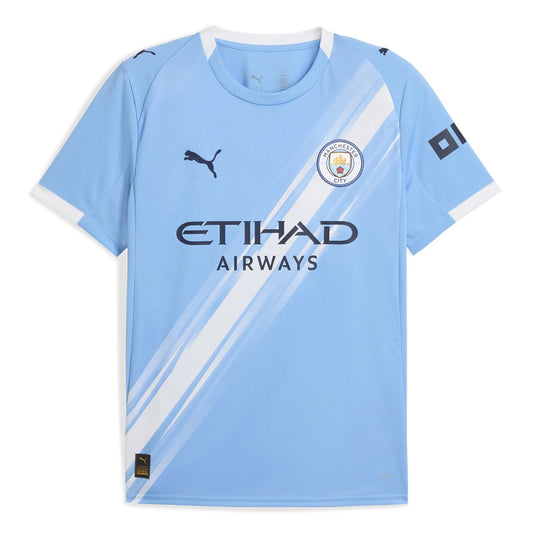 Men's Replica Puma Manchester City Home Jersey 25/26Futballers F.C