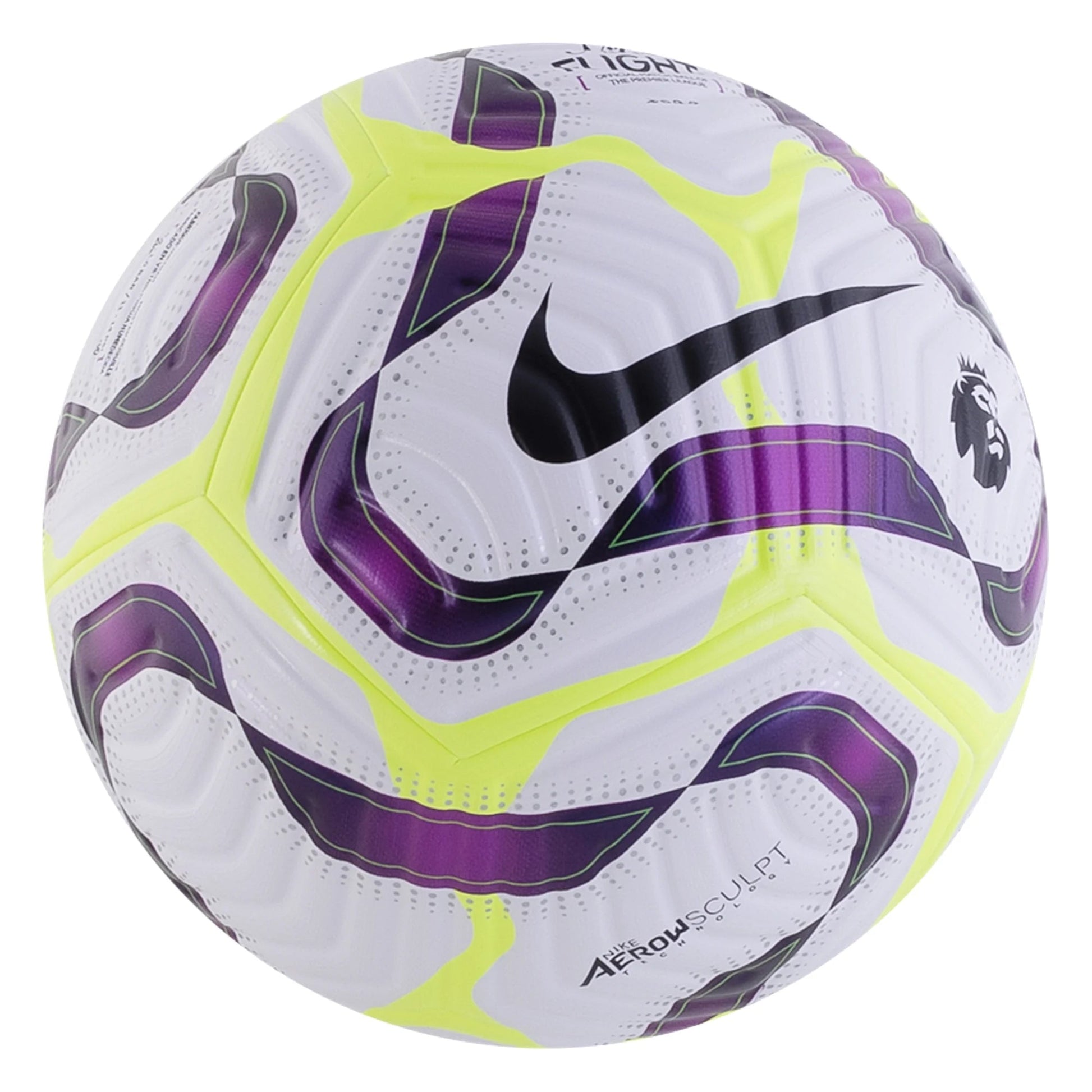 Nike Premier League Flight Soccer Ball 24/25 - White/Bold BerryFutballers F.C