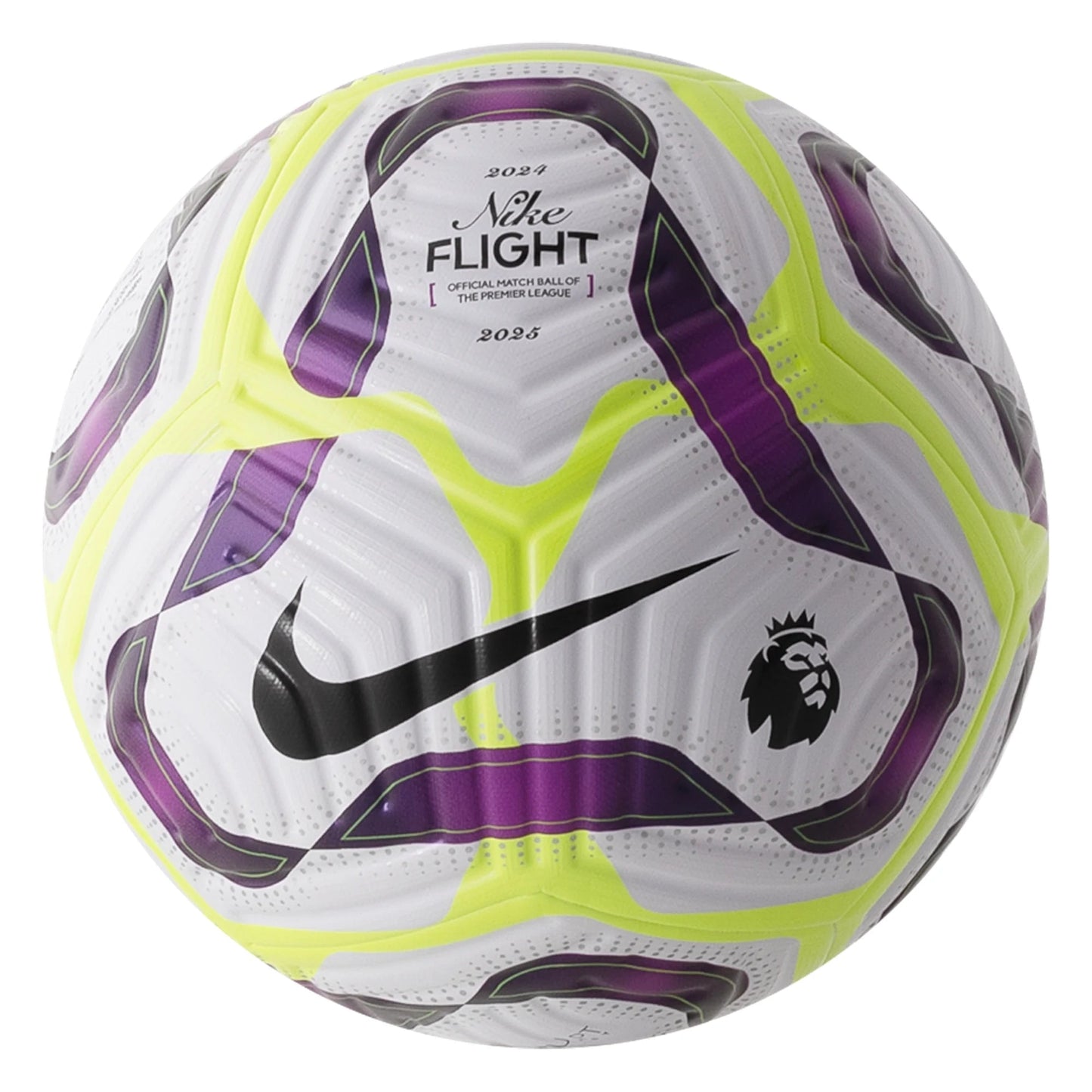 Nike Premier League Flight Soccer Ball 24/25 - White/Bold BerryFutballers F.C