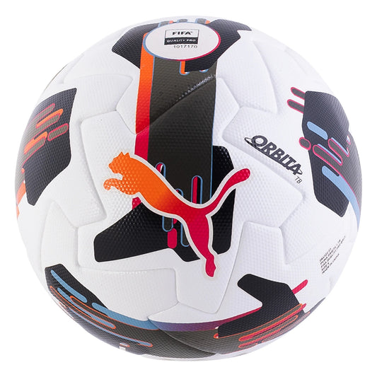 Puma Orbita 1 Thermabond FIFA Quality Pro Soccer Ball - White/MulticolorFutballers F.C
