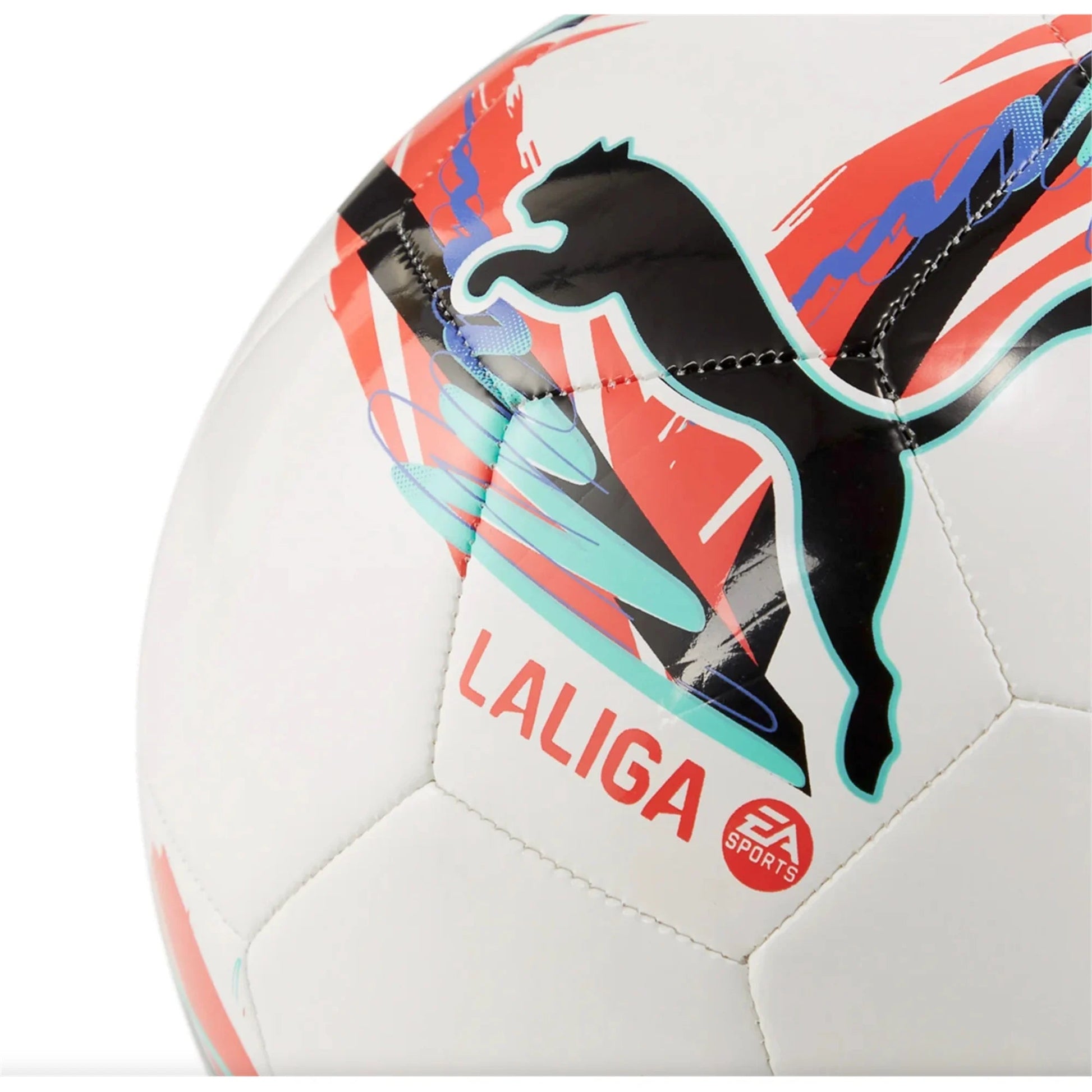 Puma Orbita La Liga 1 MS Training Soccer Ball - WhiteFutballers F.C