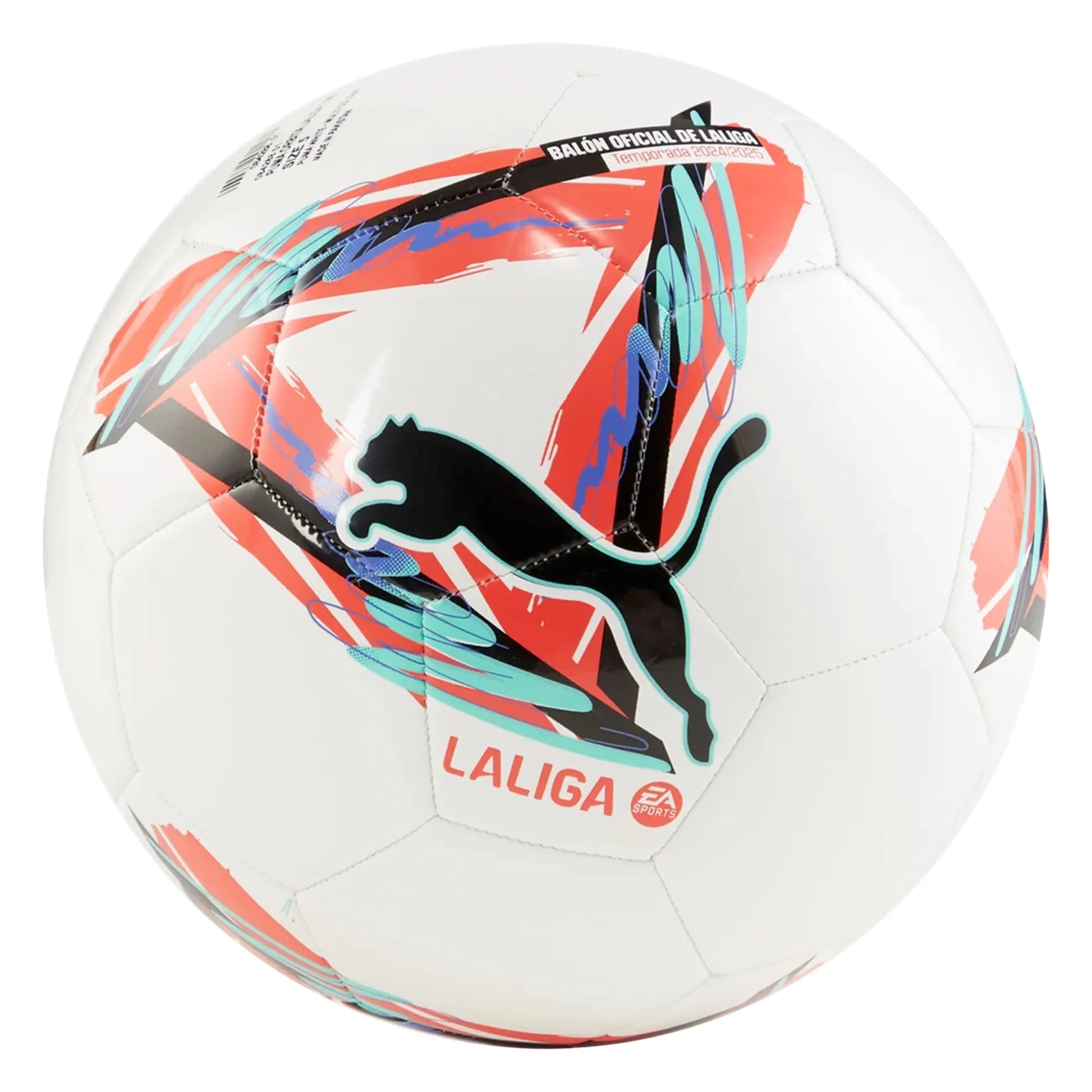 Puma Orbita La Liga 1 MS Training Soccer Ball - WhiteFutballers F.C